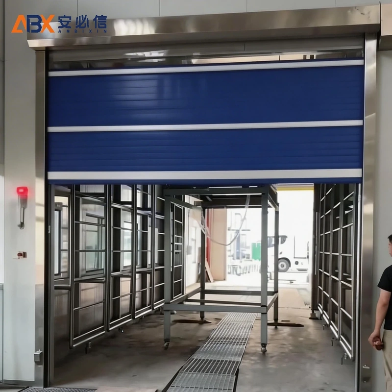 黑河望峰林场PVC快速门